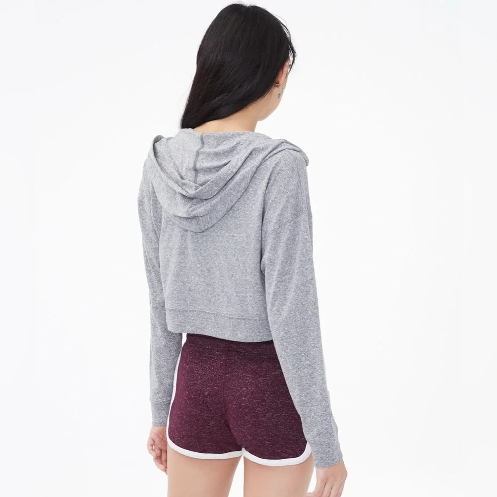 Aeropostale Burgundy Maroon Micro Athletic Shorts Cute Stretchy Comfy Trendy Y2K